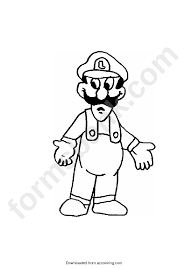 Learn how to make a free coloring pages book: Super Mario Brothers Coloring Sheets Printable Pdf Download