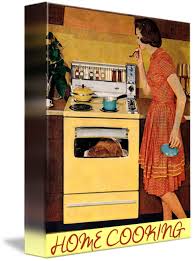 home cooking vintage kitchen by t wright