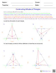 Geometry Worksheets Constructions Worksheets Geometry Worksheets 10th Grade Geometry Math Geometry