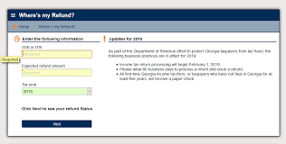 61 Veracious Ga State Income Tax Refund Cycle Chart