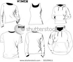 Http Image Shutterstock Com Display Pic With Logo 418927 418927 1245189858 4 Stock Vector T Shirt Template 32159611 Shirt Drawing Shirt Sketch Shirt Template