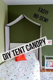 A wide variety of diy canopies options are available to you, such as operation method, material, and combo set offered. Easy No Sew Diy Canopy Tent Using Drop Cloth Anika S Diy Life