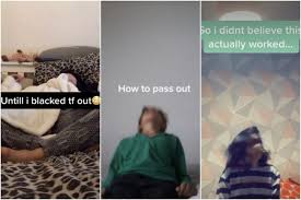 The other way you can make yourself pass out is by holding your breath and depriving your body of oxygen. Why The Pass Out Challenge On Tiktok Is So Dangerous