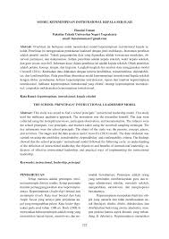 Kepala sekolah ingin meningkatkan kompetensi baik guru maupun peserta didiknya untuk mencapai kecakapan abad 21. Soal Pre Test Penguatan Kepala Sekolah Literatur