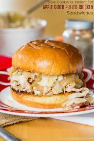 Check spelling or type a new query. Crockpot Pulled Chicken Sandwiches With Apples Cupcakes Kale Chips