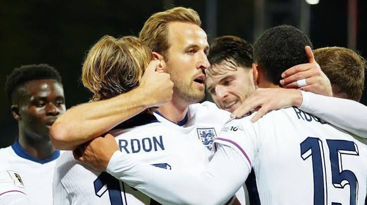 Latvia 0-5 England: Three Lions win to qualify for 2026 World Cup - BBC Sport