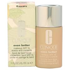 Shop clinique's even better foundation makeup broad spectrum spf 15 at sephora. Clinique Even Better Makeup Broad Spectrum Spf 15 30 Ml Neutral 1 Oz Overstock 9410145