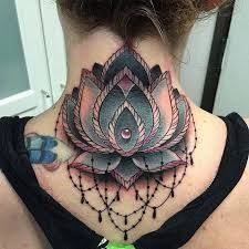Image Result For Neck Cover Up Tattoo Pictures Cover Up Name Tattoos Flower Cover Up Tattoos Lotus Tattoo Design