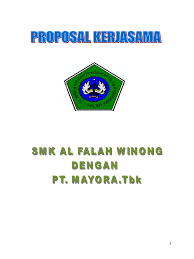 Yayasan yg apabila anda memenuhi kualifikasi pt mayora indah tbk tersebut. Kerjasama Mayora