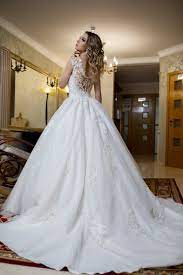 Royal Wedding Dressball Gown Fluffy Wedding Dressfloral Etsy Fluffy Wedding Dress Ball Gown Wedding Dress Ball Gowns Wedding