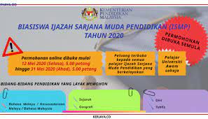 Biasiswa Ijazah Sarjana Muda Pendidikan Ismp Kerja Kosong Kerajaan