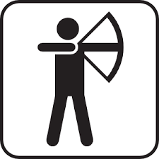 Archery Bow Clipart Black And White Vector Clip Art Online Royalty Free Public Domain Archery Clip Art Cartoon Clip Art