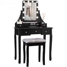We did not find results for: Vanity Dressing Table Set With 10 Dimmable Bulbs And Cushioned Stool Costway