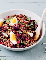 Salade De Lentilles Betterave Et œufs En 2020 Recettes De Cuisine Recette Recette Salade Ete