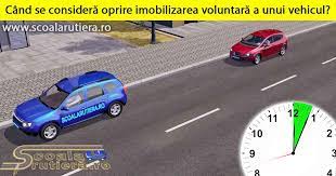 Maybe you would like to learn more about one of these? Chestionare Auto Imobilizarea VoluntarÄƒ A Unui Vehicul Se ConsiderÄƒ Oprire DacÄƒ