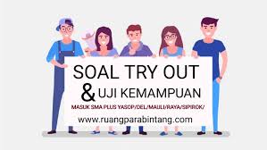 Peluangsiswa a dansiswa b diter ima di sma ber turut ± turutadalah 0,98dan 0,95. Soal Try Out Soal Latihan Soal Prediksi Masuk Sma Plus Unggul 2021 Ruang Para Bintang Berbagi Informasi Tentang Ptn Dan Pembahasan Soal Soal
