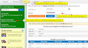 Chọn hội đồng thi phổ thông thực hành sư phạm thcs bình đa thcs hoàng văn thụ (bh) thcs hùng vương (tb) thcs lê quang định (bh) thcs lý tự trọng (bh) nhập số báo danh hoặc họ và tên: Sá»• Lien Láº¡c Ä'iá»‡n Tá»­ Vnedu