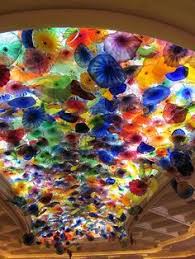 Bellagio Lobby Dale Chihuly Glass Art Chihuly Glass Sculpture Glass Blowing