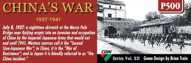 The war remained undeclared until december 9, 1941, and ended after allied counterattacks during world war ii brought about japan's. Gmt Games China 39 S War 1937 1941