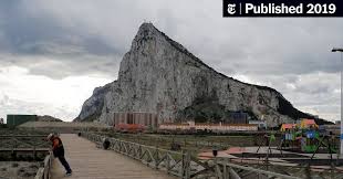 Covering an area of only 6.7 sq. Gibraltar An Island No But Let The Games Begin The New York Times