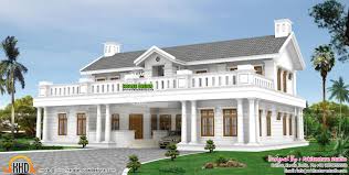 Luxury Colonial Home Design Jpg 1500 756 Kerala House Design Colonial House Plans Colonial House