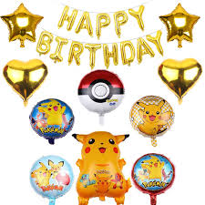Youpi party events has everything you could possible need to create the perfect party. 1set Cartoon Pikachu Foil Ballons Pokemon Go Balloons Happy Birthday Baby Shower Anime Theme Party Decorations Kids Boy S Toys Buy At The Price Of 0 66 In Aliexpress Com Imall Com