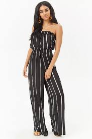 Black And White Striped Jumpsuit Affordable Summer Travel Outfits Black White Strip Jumpsuit Striped Jumpsuit Outfits White Jumpsuit Outfit