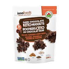 Innofoods Organic Dark Chocolate Keto Nuggets 500g Costco Uk