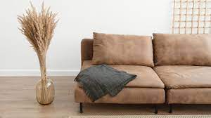 Use leather and fabric furniture pieces that are similar in style. How To Clean A Suede Couch