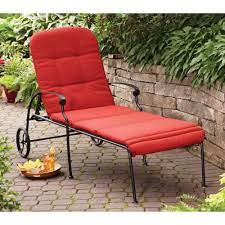 Check spelling or type a new query. Better Homes Gardens Clayton Court Chaise Lounge With Wheels Red Walmart Com Walmart Com
