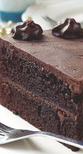 Drop Dead Chocolate Cake Gateau Au Chocolat Decadent Sweet Cakes Chocolate Wedding Cake Baking