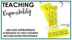 How to make people more responsible? Teaching Students To Be Responsible And Accountable Tarheelstate Teacher