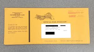 The electoral commission on friday displayed a sample of the presidential ballot papers to be used in next week's election. What A Mail In Ballot Looks Like Votebymailnj Org