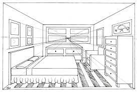 Surfaces of objects facing the viewer are drawn in their flat, undistorted shapes. Pin By Teresa Steiner On Art Perspective Drawing Room Perspective Drawing Perspective Room