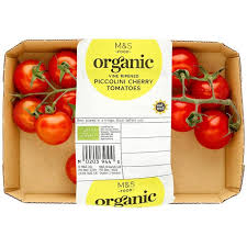 Fyi on the healthiest way to eat tomatoes: M S Organic Piccolini Cherry Tomatoes Vine Ripened Ocado