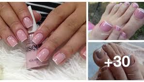 Exige mais habilidade para fazer um traçado bem retinho, mas o resultado, aquele efeito abaloado, compensa! 30 Unhas Decoradas Com Francesinhas Em Diferentes Cores