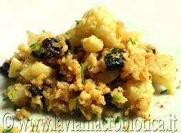 300 gr di riso arborio. Riso Integrale Con Cavolfiore E Prugne Secche La Via Macrobiotica