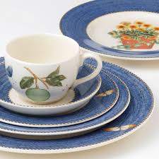 Sarah S Garden Blue Dinnerware Tableware Tableware Collection