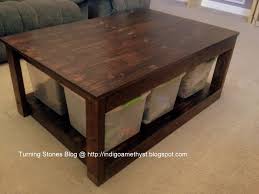 Not only for utility purposes, but the cheap coffee tables play a vital role in boosting the home decor and storage space of a living room. Turning Stones Blog Homemade Coffee Table