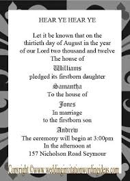 Medieval Wedding Invitations Wording Google Search Wedding Invitation Wording Invitation Wording Wedding Invitations