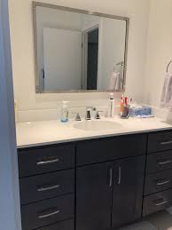 kitchen cabinets in bathroom