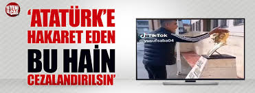 Son zamanların en çok tartışılan programları arasında yer alan tiktok büyük payı olan büyük komutan mustafa kemal atatürk'e küfür eden genç sosyal medyayı salladı. Ataturk E Hakaret Eden Bu Hain Cezalandirilsin