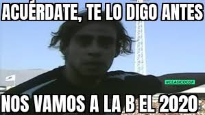 Isso assusta muitos meninos que estão no colo das raposas velhas. Los Memes Que Dejo La Nueva Derrota De Colo Colo En El Torneo