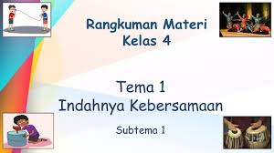 We did not find results for: Rangkuman Materi Kelas 4 Tema 1 Subtema 1 Youtube