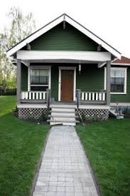Black And White Theme House Exterior Craftsman Painting Option 1 Green House Paint Outside House Colors House Exterior