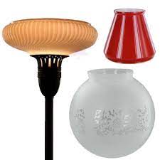 The plastic shades look like glass, the lamp is beautiful. Lamp Parts Lighting Parts Chandelier Parts Lamp Glass Lighting Glass Replacement Glass Lamp Shades Grand Brass Lamp Parts Llc