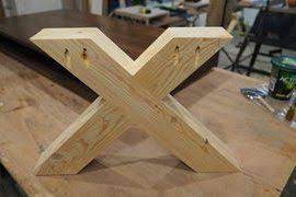 X Leg Coffee Table Wood Table Legs Diy Table Legs Diy Farmhouse Coffee Table