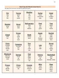 These english games seem to work wonders with my students! Esl Game Don T Say The Words Intermediate