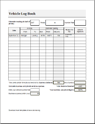 Vehicle Log Book Template For Ms Excel And Calc Document Hub Book Template Word Template Book Log