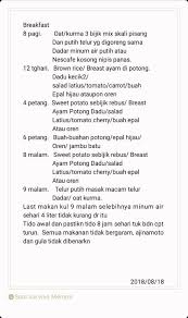 By annette mcdermott certified in food, nutrition and health. Jejaii Twitterren Siapa Yang Nak Diet And Tkda Jadual Try Ikut Jadual Ni Aku Dah Try Sebulan Aku Hilang 10kg Tapi Mesti Kena Workout And Jogging Sehari Air 4liter